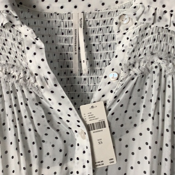 💫HP💫ANTHROPOLOGIE Tiered Chiffon Dress - Picture 3 of 12